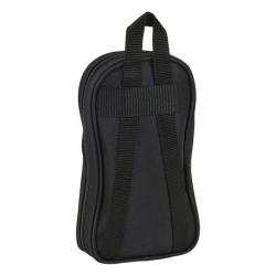 Rucksack mit Federtaschen F.C. Barcelona Schwarz 12 x 23 x 5 cm (33 Stücke)