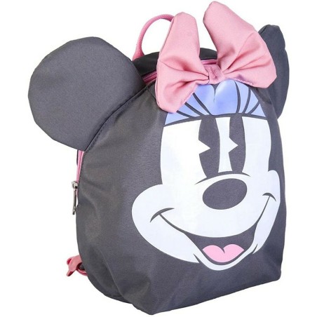 Kinderrucksack Minnie Mouse Grau (9 x 20 x 25 cm)