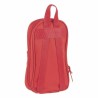 Rucksack mit Federtaschen Sevilla Fútbol Club M747 Rot 12 x 23 x 5 cm (33 Stücke)