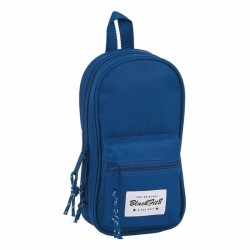 Rucksack mit Federtaschen BlackFit8 M847 Dunkelblau 12 x 23 x 5 cm