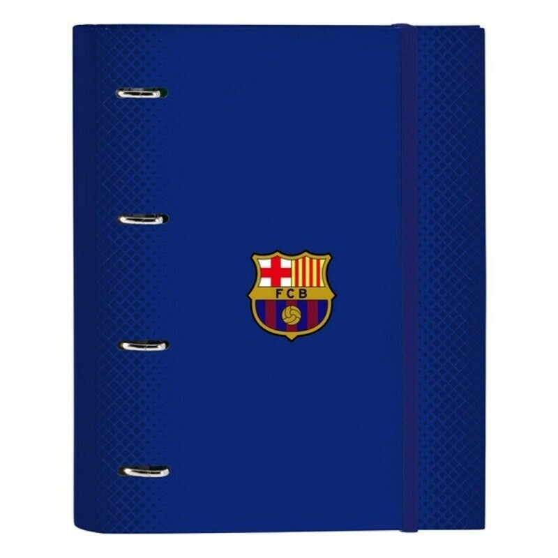 Ringbuch F.C. Barcelona 512029666 Granatrot Marineblau (27 x 32 x 3.5 cm)