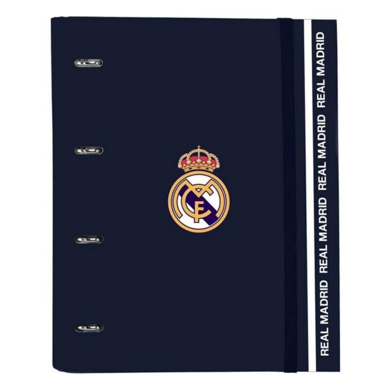 Ringbuch Real Madrid C.F. 512034666 Marineblau (27 x 32 x 3.5 cm)