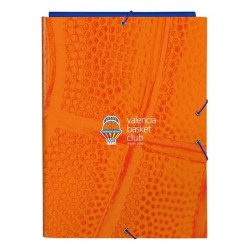 Faltblatt Valencia Basket M068 Blau Orange A4