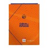 Faltblatt Valencia Basket M068 Blau Orange A4