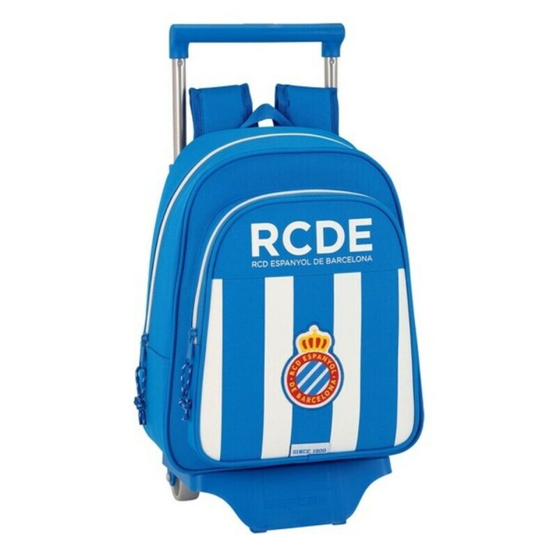 Schulrucksack mit Rädern 705 RCD Espanyol (27 x 10 x 67 cm)