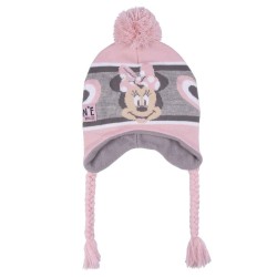 Kindermütze Minnie Mouse Rosa (Einheitsgröße)