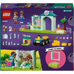 Playset Lego 42632 Friends Farm Animal Veterinary Clinic