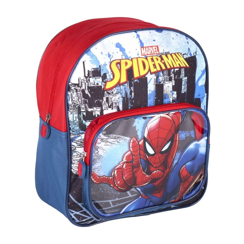 Schulrucksack Spider-Man Rot 25 x 30 x 12 cm