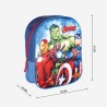 Schulrucksack The Avengers Blau (25 x 31 x 10 cm)