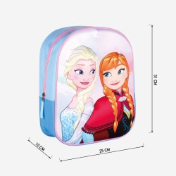 Schulrucksack Frozen Blau 25 x 31 x 10 cm