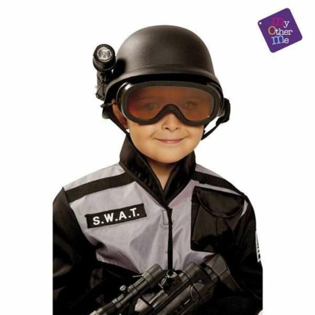 Kinderhelm My Other Me Schwarz Polizei Swat 58 cm