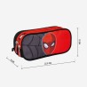 Zweifaches Mehrzweck-Etui Spider-Man Schwarz 22,5 x 8 x 10 cm