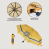 Faltbarer Regenschirm Harry Potter Hufflepuff Gelb 53 cm