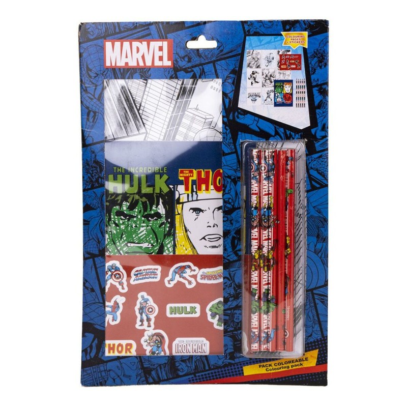 Papierwaren-Set The Avengers Blau