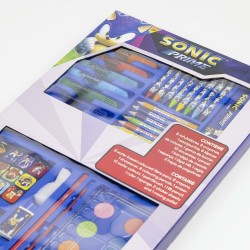 Papierwaren-Set Sonic Aktentasche Dunkelblau