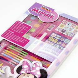 Papierwaren-Set Minnie Mouse Aktentasche Rosa