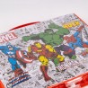 Papierwaren-Set Marvel Aktentasche Rot