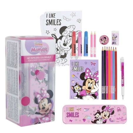 Papierwaren-Set Minnie Mouse 25 Stücke Rosa