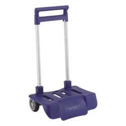 Zusammenklappbarer Rucksack-Trolley Safta Marineblau 30 x 85 x 23 cm