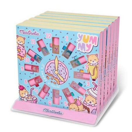 Schönheitsset Martinelia Yummy Für Kinder Nagellack 12 Stück (24,5 x 24,5 x 3 cm)