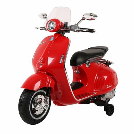 Kinder-Elektro-Roller Injusa Vespa Rot