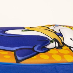 Schulrucksack 3D Sonic Orange Blau 25 x 31 x 9 cm