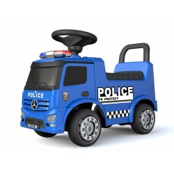 Rutschauto Injusa Mercedes Police Blau 28.5 x 45 cm