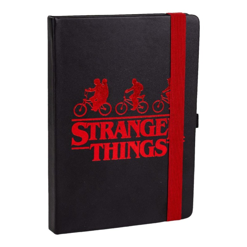 Notizbuch Stranger Things Schwarz A5