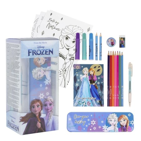 Papierwaren-Set Frozen 24 Stücke Blau