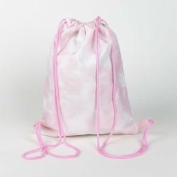 Rucksacktasche mit Bändern Barbie Rosa 30 x 39 cm