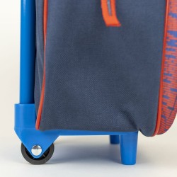 Schulrucksack mit Rädern Spider-Man Blau 25 x 31 x 10 cm