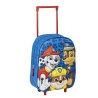 Schulrucksack mit Rädern The Paw Patrol Blau 25 x 31 x 10 cm