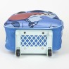 Schulrucksack mit Rädern Stitch Blau 25 x 31 x 10 cm