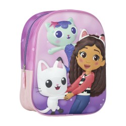 Schulrucksack Gabby's Dollhouse Rosa 25 x 31 x 10 cm