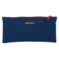 Allzwecktasche F.C. Barcelona M029 Granatrot Marineblau (22 x 11 x 1 cm)