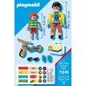 Playset Playmobil City Life - Paramedic with Patient 71245 15 Stücke