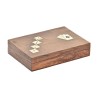 Satz mit 3 Brettspielen DKD Home Decor 17 x 12 x 3,5 cm