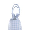 Organizer-Tasche für Kinderwagen Mi bollito Blau Vichy 10 x 35 x 35 cm