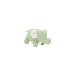 Plüschtier Crochetts Bebe grün Elefant 27 x 13 x 11 cm