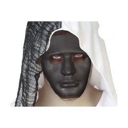 Maske Darkness Halloween Schwarz