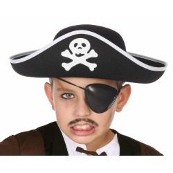 Hut Schwarz Für Kinder Piraten