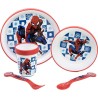 Kindergeschirr-Set Spider-Man CZ11308 Kunststoff (5 Stücke)