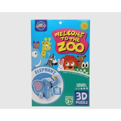 3D Puzzle Zoo 27 x 18 cm 16... (MPN )