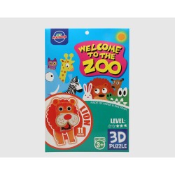 3D Puzzle Zoo 27 x 18 cm 11... (MPN )