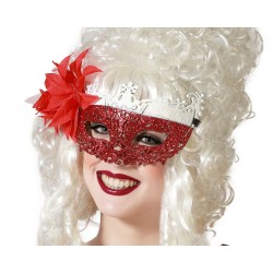 Venezianische Maske Rot