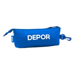 Allzwecktasche R. C. Deportivo de La Coruña Blau Weiß (20 x 8.5 x 5 cm)