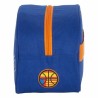 Kulturbeutel für die Schule Valencia Basket M248 Blau Orange 26 x 15 x 12 cm