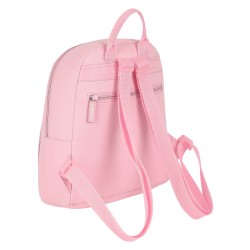 Lässiger Rucksack Smiley Iris Rosa (25 x 30 x 13 cm)