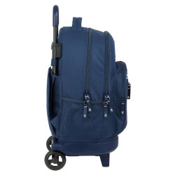 Schulrucksack mit Rädern Munich Spike Marineblau