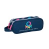 Zweifaches Mehrzweck-Etui Benetton Corazones Marineblau 21 x 8 x 6 cm